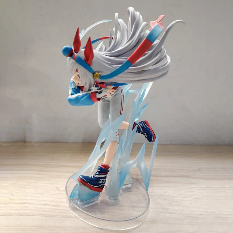 New Product Glasses Factory EVOLVE Uma Musume Oguri Cap Tamamo Cross PVC Figure 20cm Anime Toy Prize Authentic In Stock