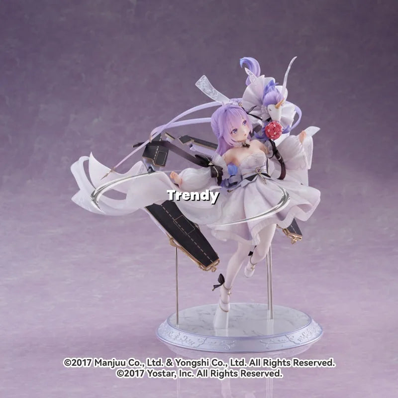 100% Original 1/7 Standard Scale Unicorn Dream White Oath Azur Lane Model Toy Collection Series