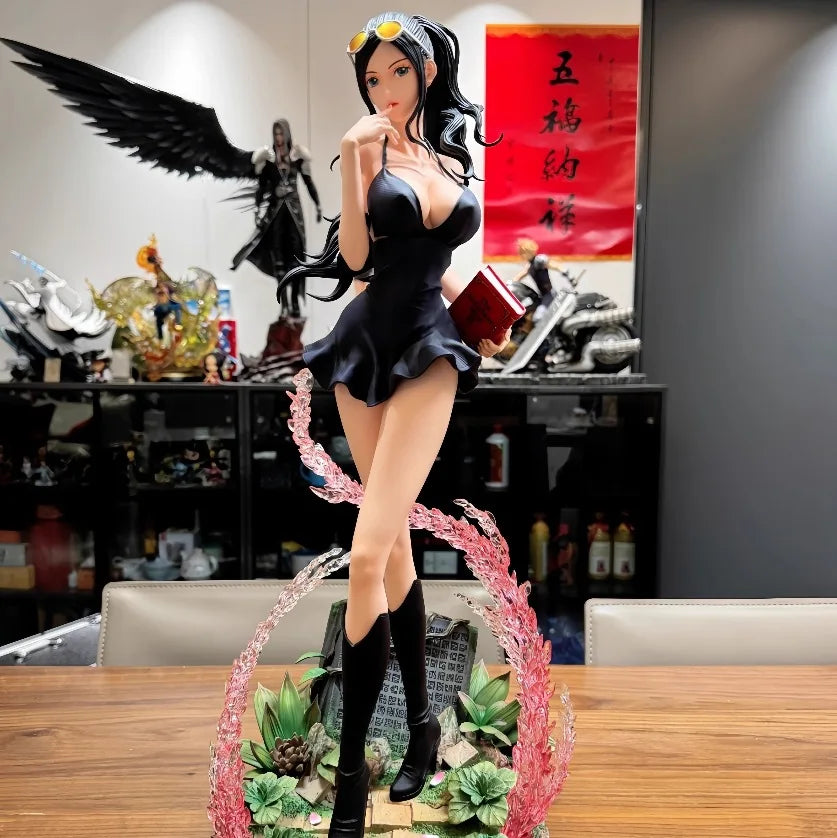 36cm Hf One Piece Nico Robin Standing Anime Girls Figure Model Statue Boys Collection Desktop Doll Decoration Ornament Toy Gift