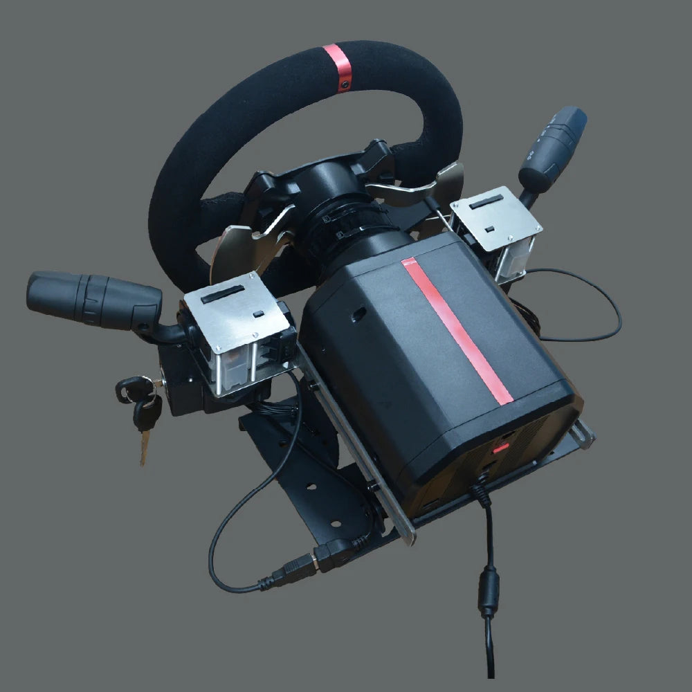 For PXN V10 V99 Racing Simulator Steering Wheel Euro/American Truck Turn Signal Wiper Automatic Rebound Cruise Ignition Switch