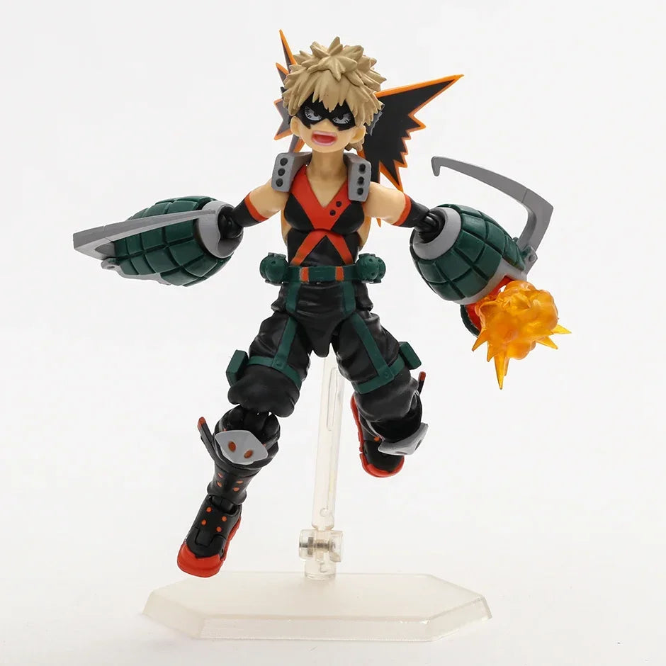 Figma Katsuki Bakugo 443 Midoriya Izuku 323 Action Figure Figurine Collection Model Toy