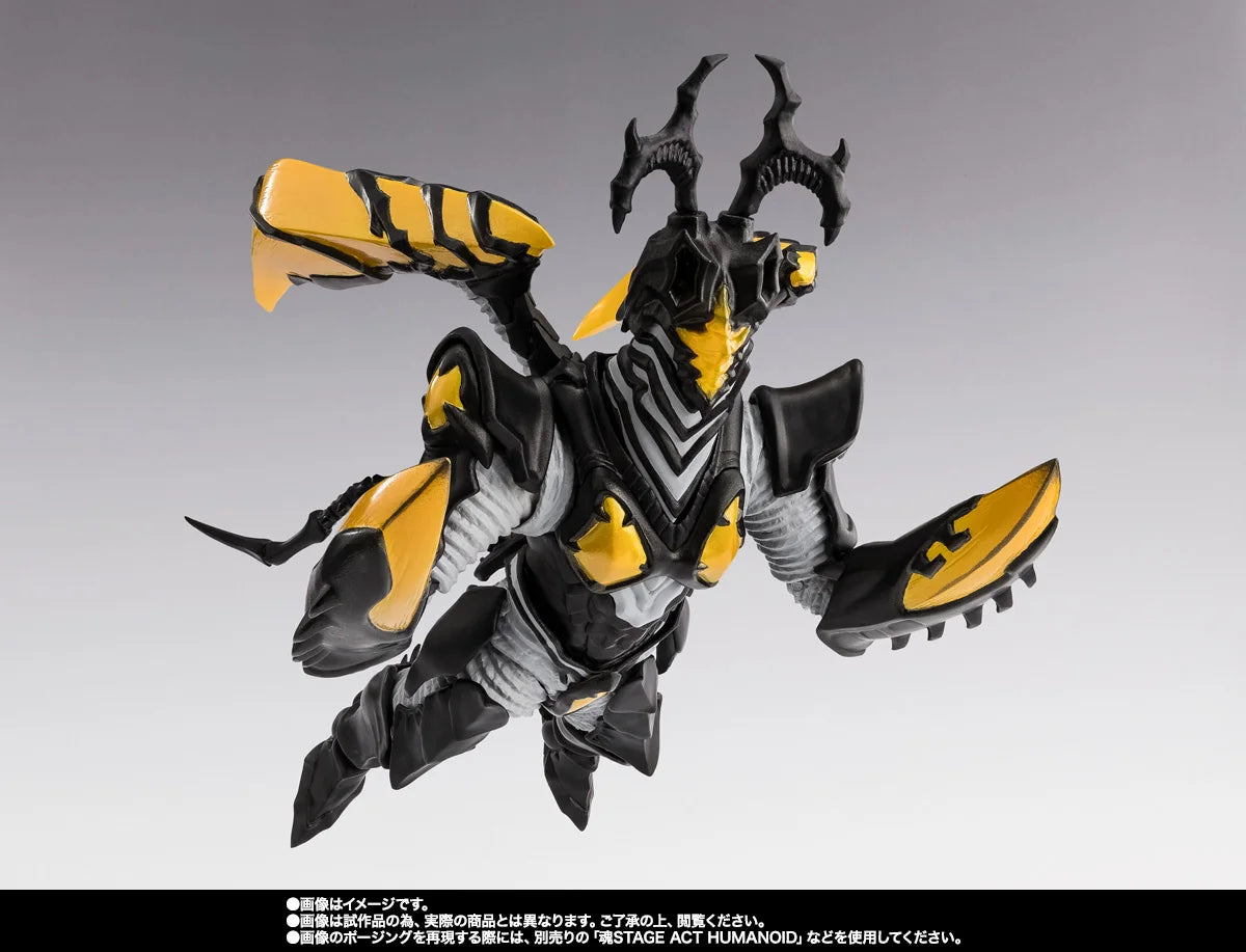 Officially Licensed Bandai Shfiguarts Hyper Zetton Figure Anime Ultraman Ginga S Crossroad Character Model
