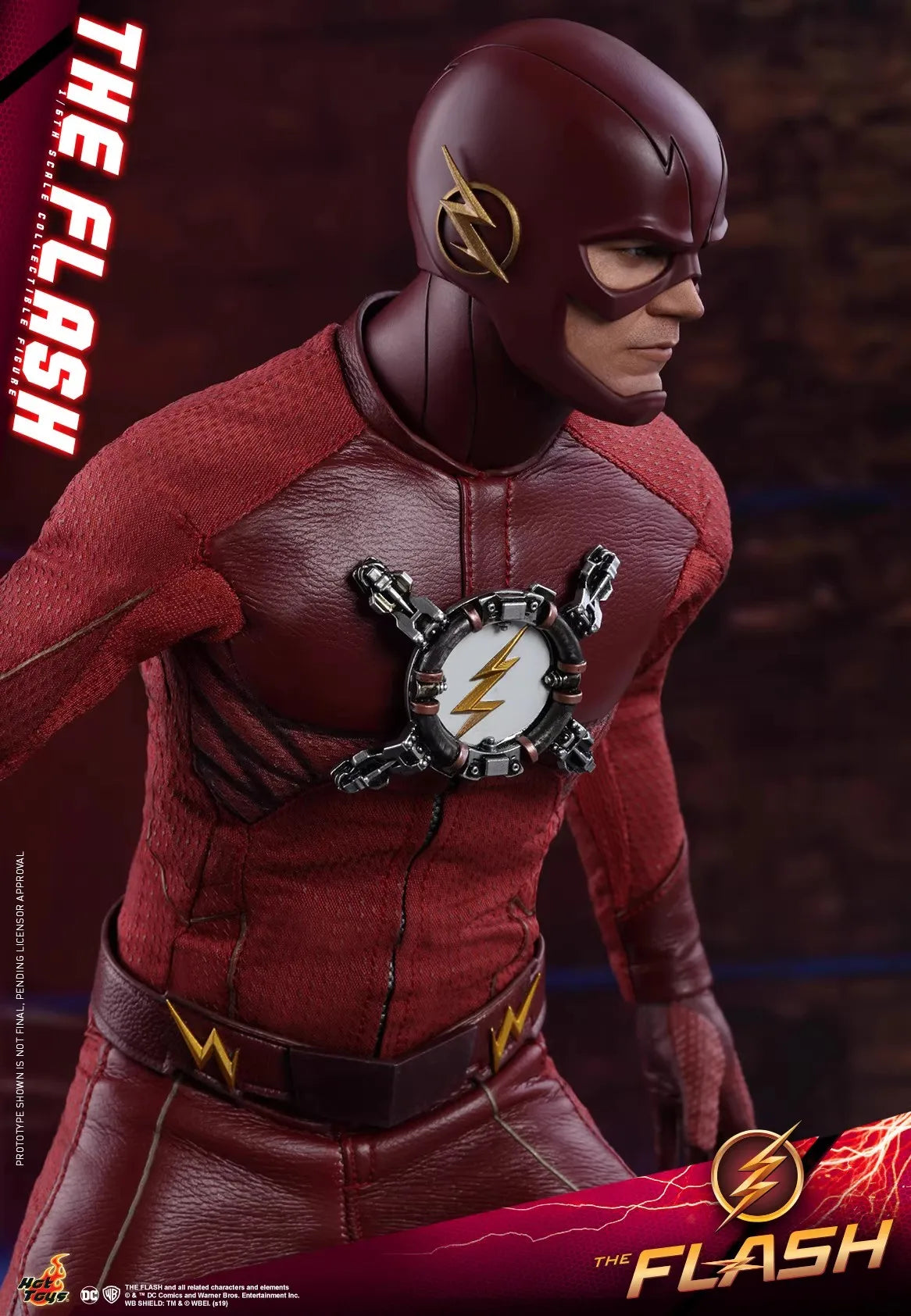 100% Original HotToys TMS009 1/6 Flash Barry In Stock Anime Action Figures Model Toys