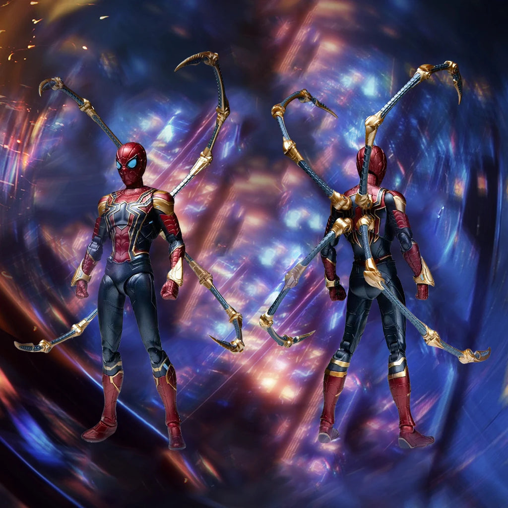 HiPlay MODOKING 1/12 Iron Spider Man Articulated Pre-Painted Assembly Model Kits