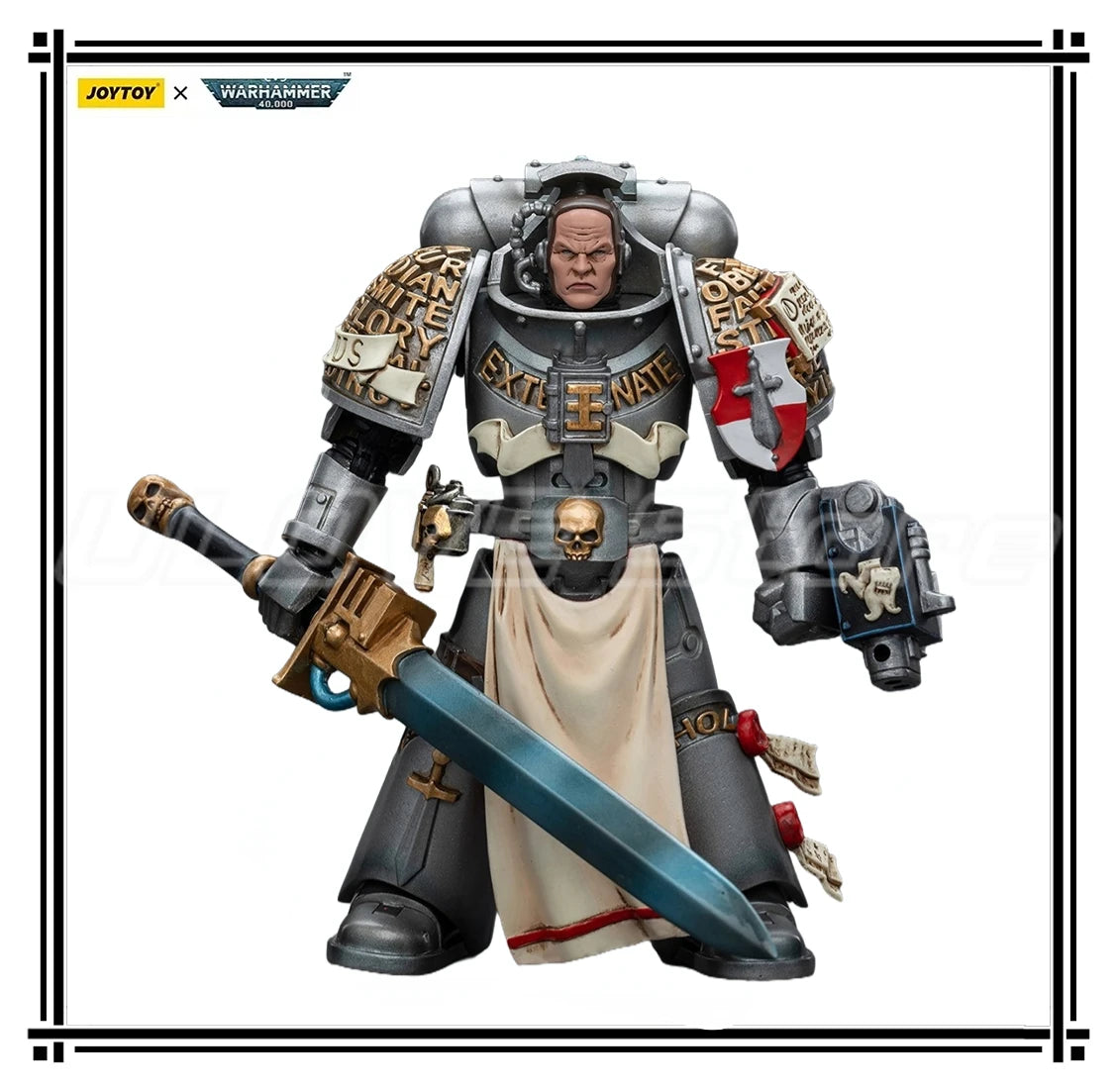 In Stock Original JOYTOY Warhammer 40K Grey KnightsStrike SquadJusticar 1/18 Action Figure Model Toys Gift