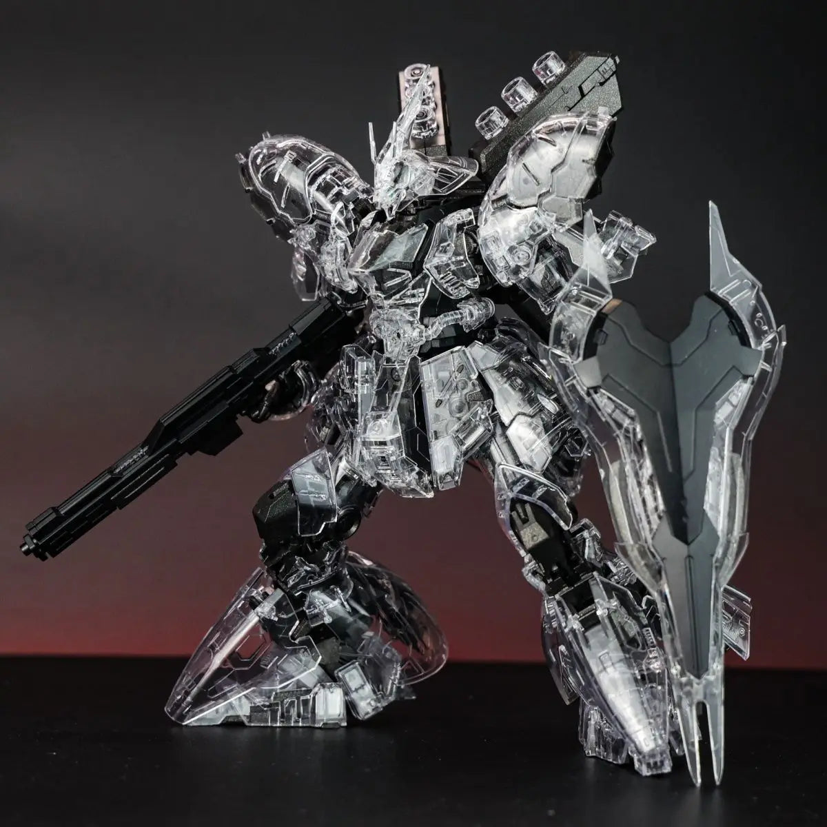 STAR Model RG 1/144 MSN-04 Sazabi  Assembly Model Kits Mechanical Clear Anime Action Figure Plastic Robot model toys