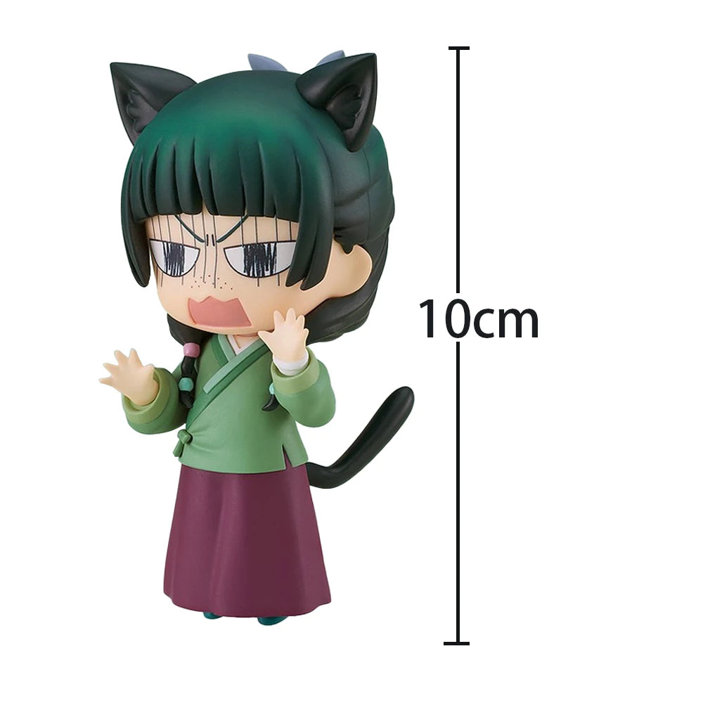 Anime Figure Maomao Replaceable head action Figure PVC Model Collection cute Maomao Figurine Doll Gifts
