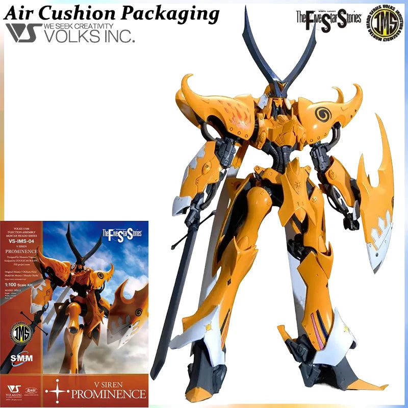 VOLKS Genuine IMS Series The Five Star Stories‌ The Bang V Siren Prominence Schpertor BORH 1/100 Scale Action Figures Model Toys