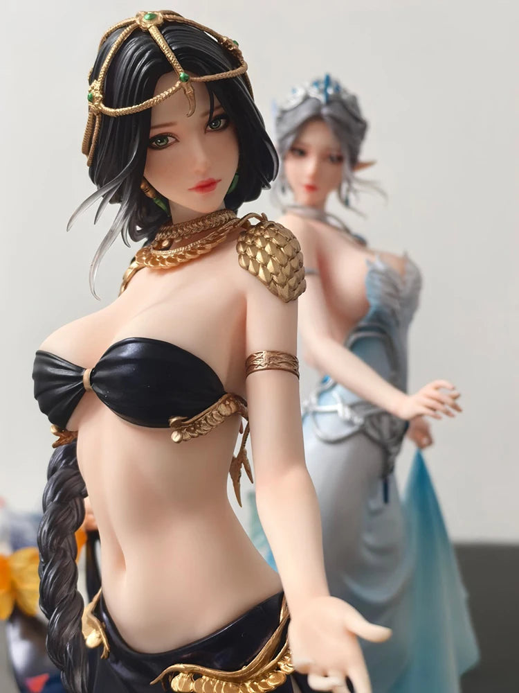 Genuine Bearpanda Xuanji Technology Ghost Blade Hai Qinyan Wind Chime Encounter 1/6 Model 40cm Desktop Ornament Collectible