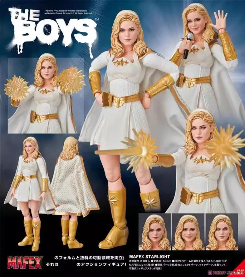 Medicom Toy MAFEX The Boys Starlight 6 Inch Antion Anime Figures Original Box in Stock Toys for Boys GIft