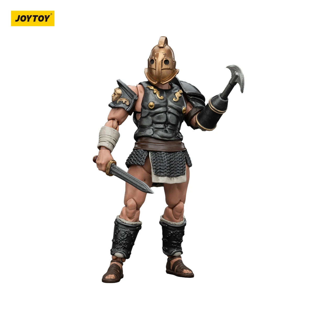 JOYTOY 1/18 Action Figures Anime 10.8cmRoman Gladiator Hasta Thraex Dimachaerus Retiarius Secutor Gladiator Model Toys