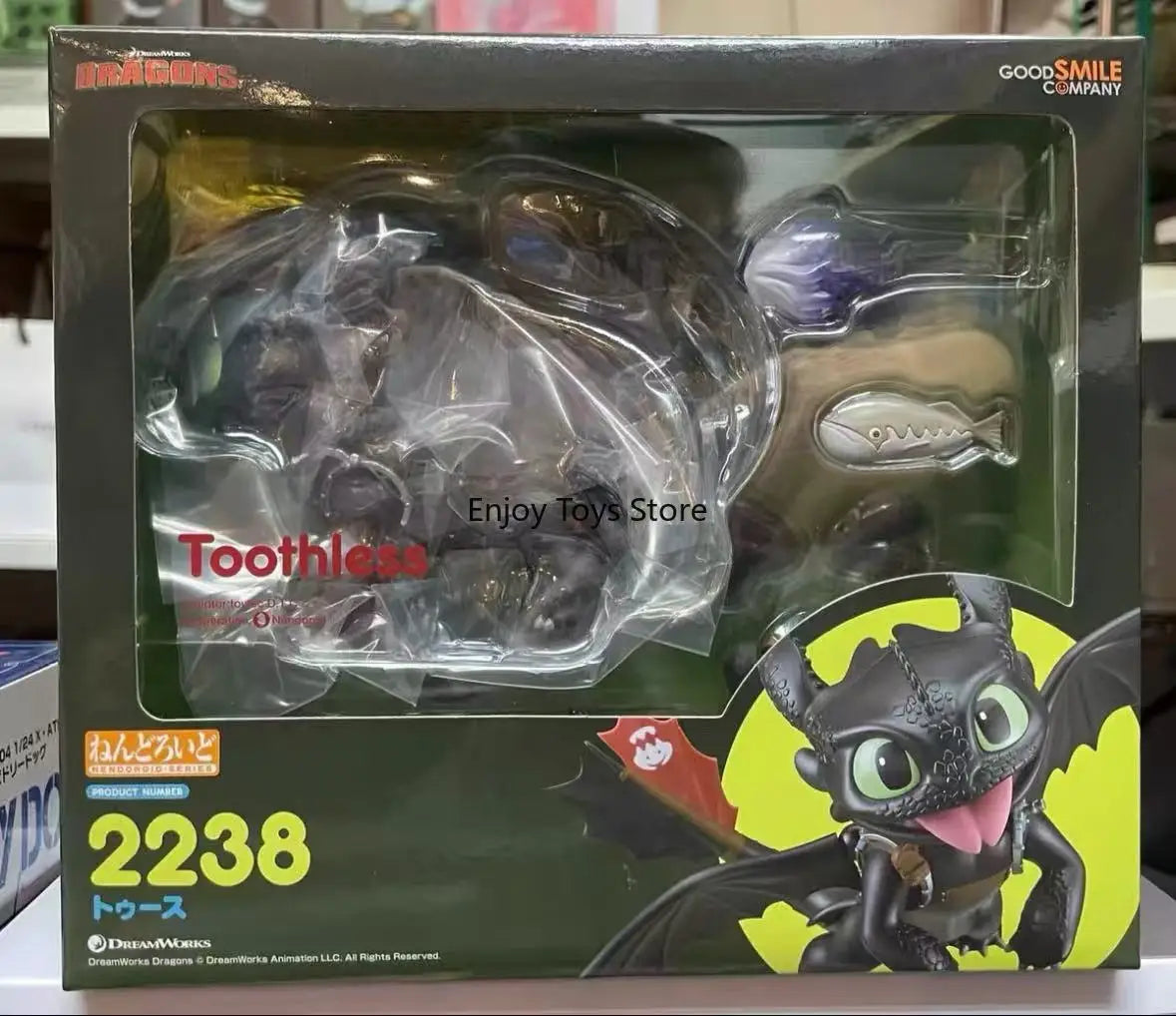 In Stock GSC Nendoroid 2238 Night Fury Toothless Figure