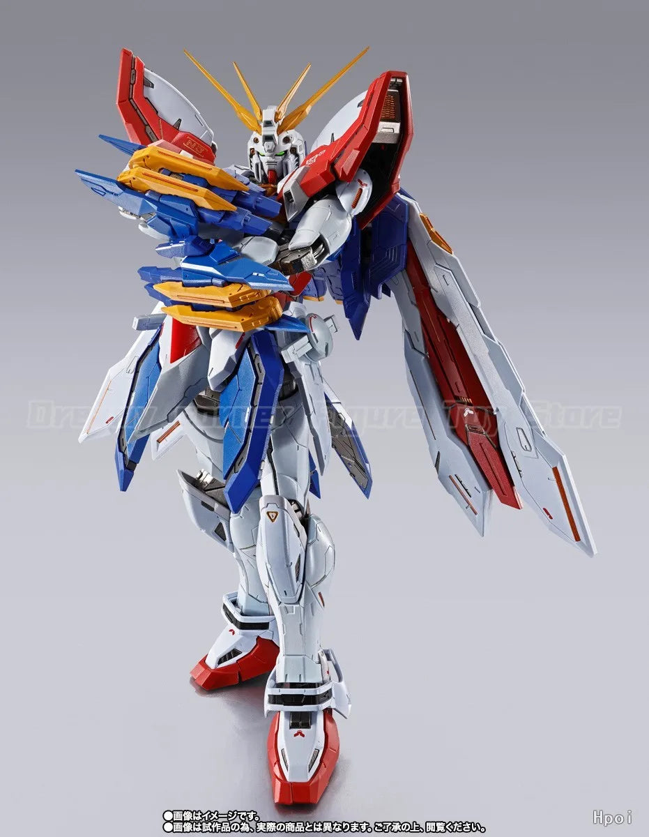 【In Stock】Original BANDAI SPIRITS METAL BUILD Mobile Fighter G Gundam GF13-017NJII GOD GUNDAM Action Figure Mecha Collection Toy
