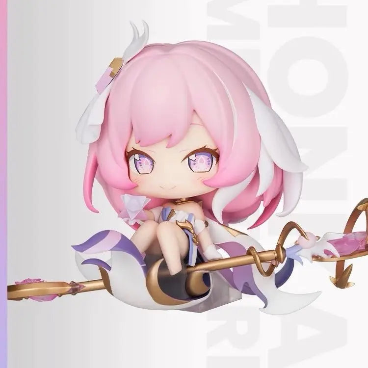 Mihoyo Official Genuine Game Elysia Figure Honkai Impact 3 Elysia Desktop Accessories Cosplay Decoration Halloween Birthday Toys