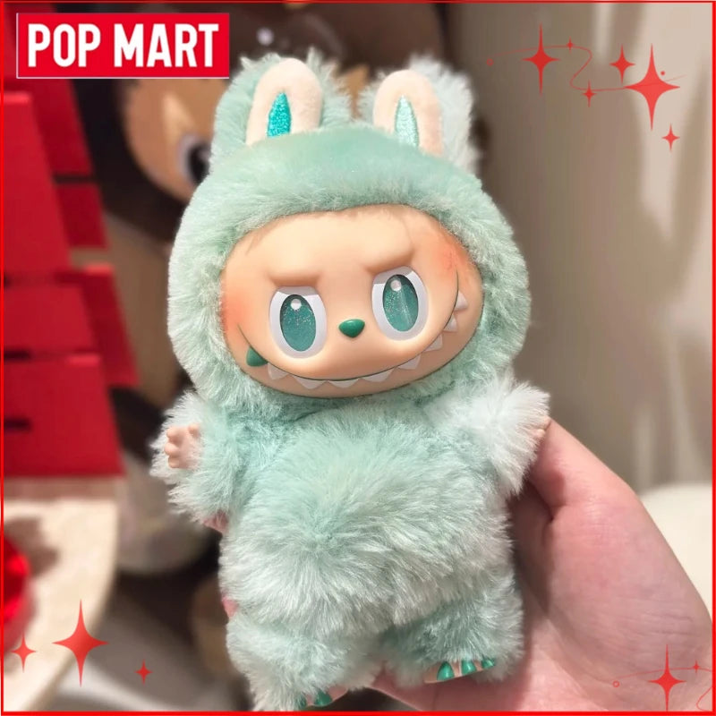 Genuine POP MART Labubu V1 V2 V3 Macarons Have A Seat Big Into Energy Coca Cola Series Vinyl Plush Pendant Blind Box Plush Toys