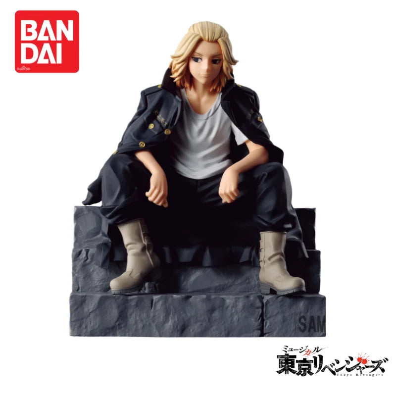 В наличност Оригинална фигурка Bandai Tokyo Revengers Banpresto Break Time Collection Vol.3 Manjiro Sano, модел Nuevo, екшън фигурка