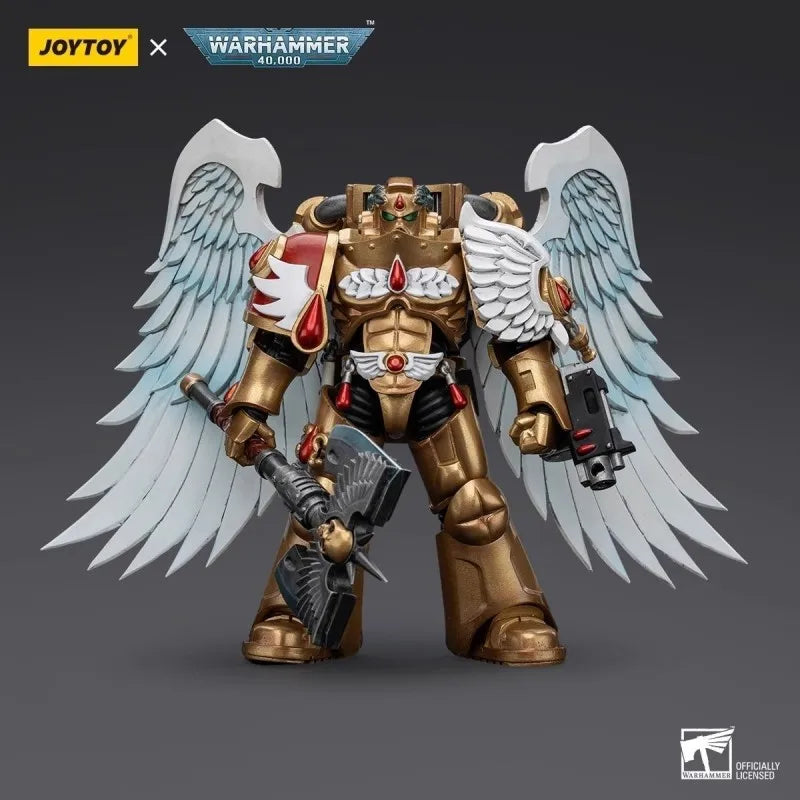 【Auf Lager】JOYTOY WARHAMMER 40K Blood Angels Die fünfköpfige Heilige Blutgarde 1/18 Actionfiguren Sammelfiguren Ornamente Spielzeug