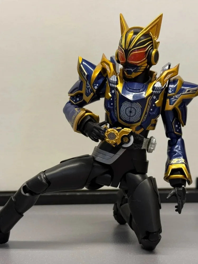 Bandai In Stock 14cm Limited Shf Kamen Rider Geats Nago Fantasy Form Collectible Action Figure For Adult Collection