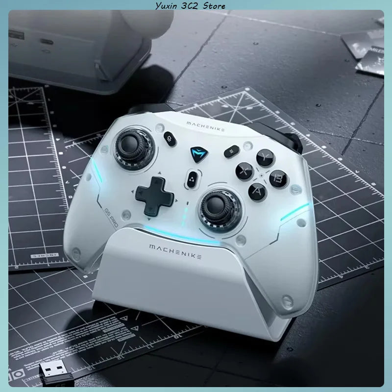 Gamepad Gaming Controller Tri-Mode Fps Wireless Game Pad Elite Hall Trigger Joystick For Switch Pc Steam