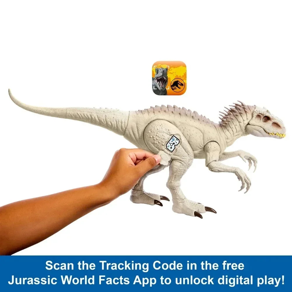 Jurassic World Indominus Rex Dinosaur Toy with Lights, Sounds & Motion, Camouflage 'n Battle I-Rex Jurassic Park Dinosaurs Toys