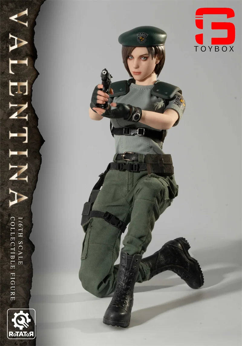 【2025 Q3】Rotator Toys RT001 1/6 Valentina Actionfigur mit beweglichen Augen, 30 cm, Soldatin, Komplettset, Sammlermodell