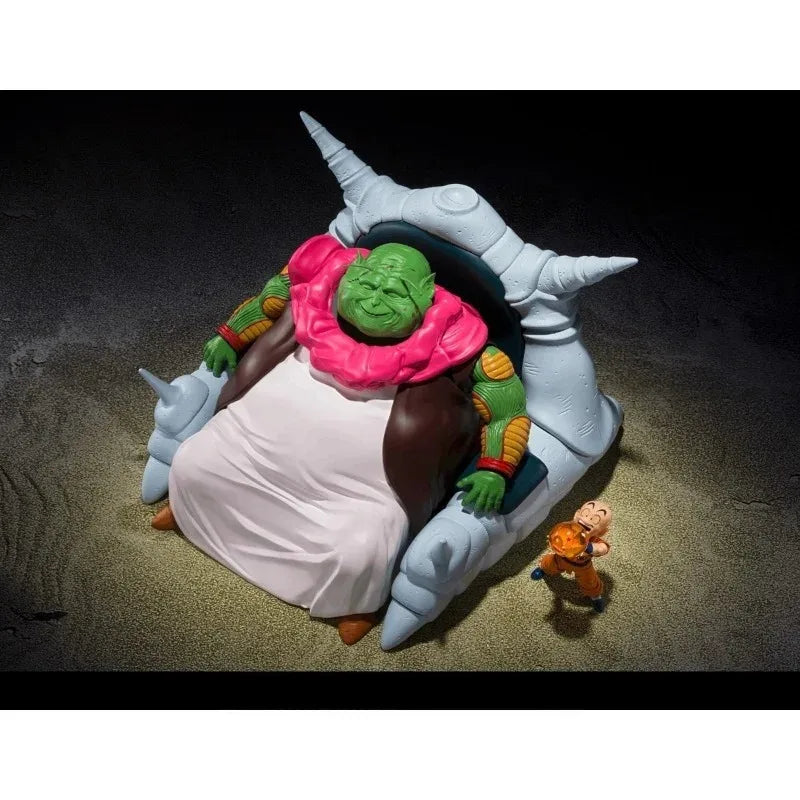 In Stock SHF Dragon Ball Grand Elder Guru Namekian Light & Sound Effect Anime Action Figure Model Doll Toys Hobby Collectible