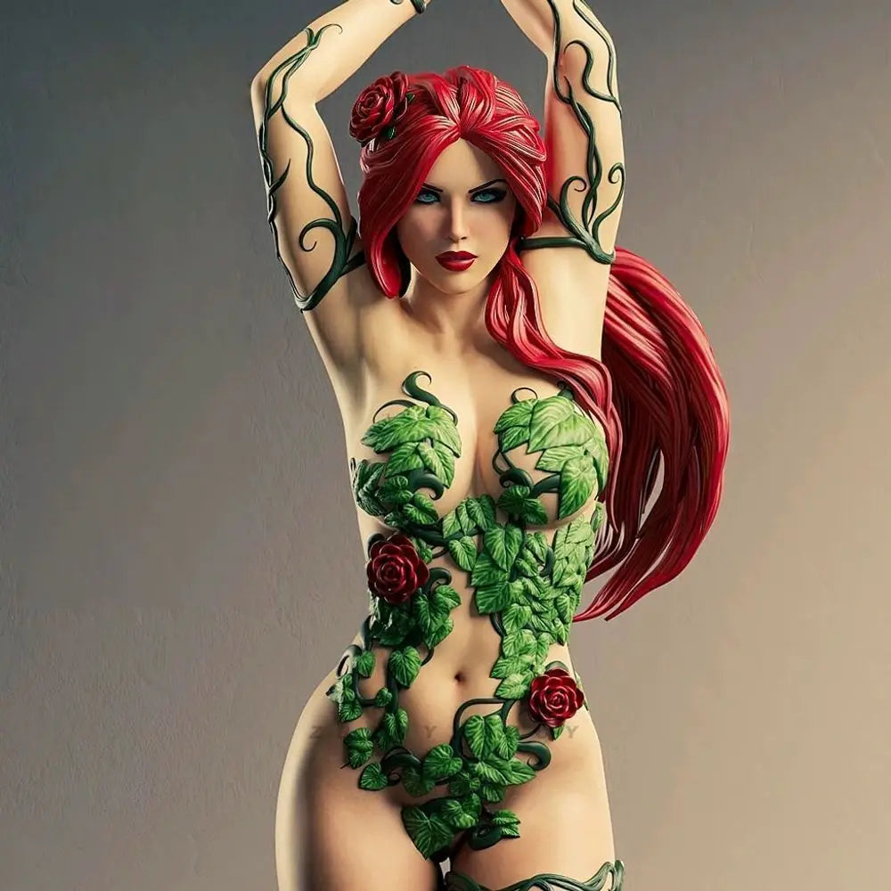 50mm 75mm 90mm Wisteria Lady Resin Model 3D Printed DIY Coloring Figurines Unassembled and Uncolored Miniatures Model