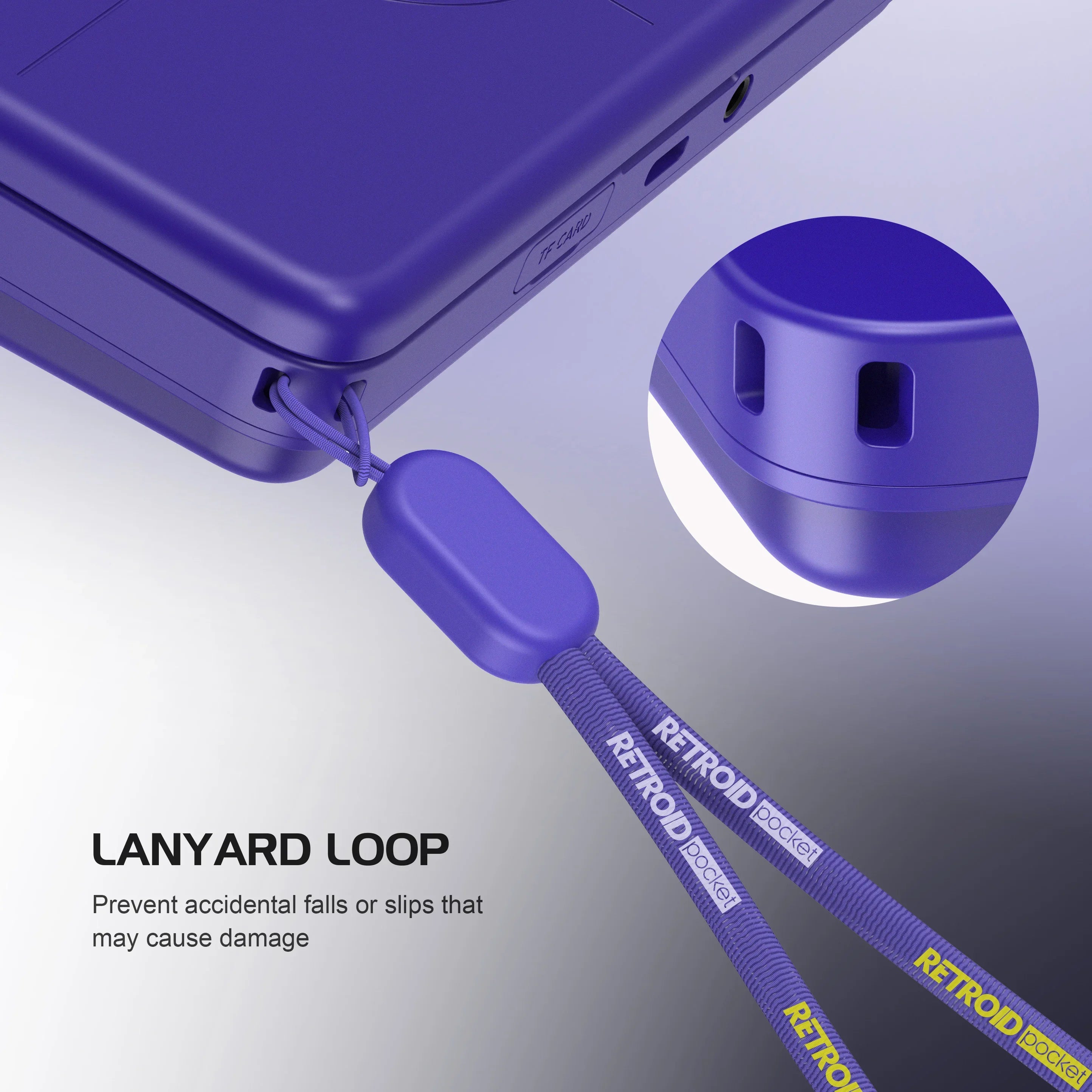 AMPOWN Retroid Pocket Flip2 Tragbarer Retro-Videospiel-Player 5,5'' AMOLED Android Handheld-Spiel-Player Spelcomputer mit Spielen