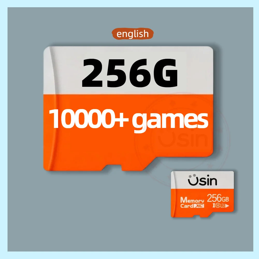 Game SD Card For Anbernic RG Rotate RGROTATE Memory TF Android Portable Handheld Retro Gaming Console 512G 256G 128G 64G