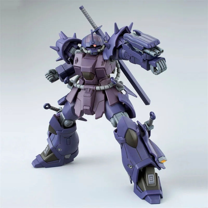 Ms-08tx/N Ifrit Night Battle Typ Assembled Model Kit Action Figure Toy With Sticker Bracket  Effects Double Knife Action Figures
