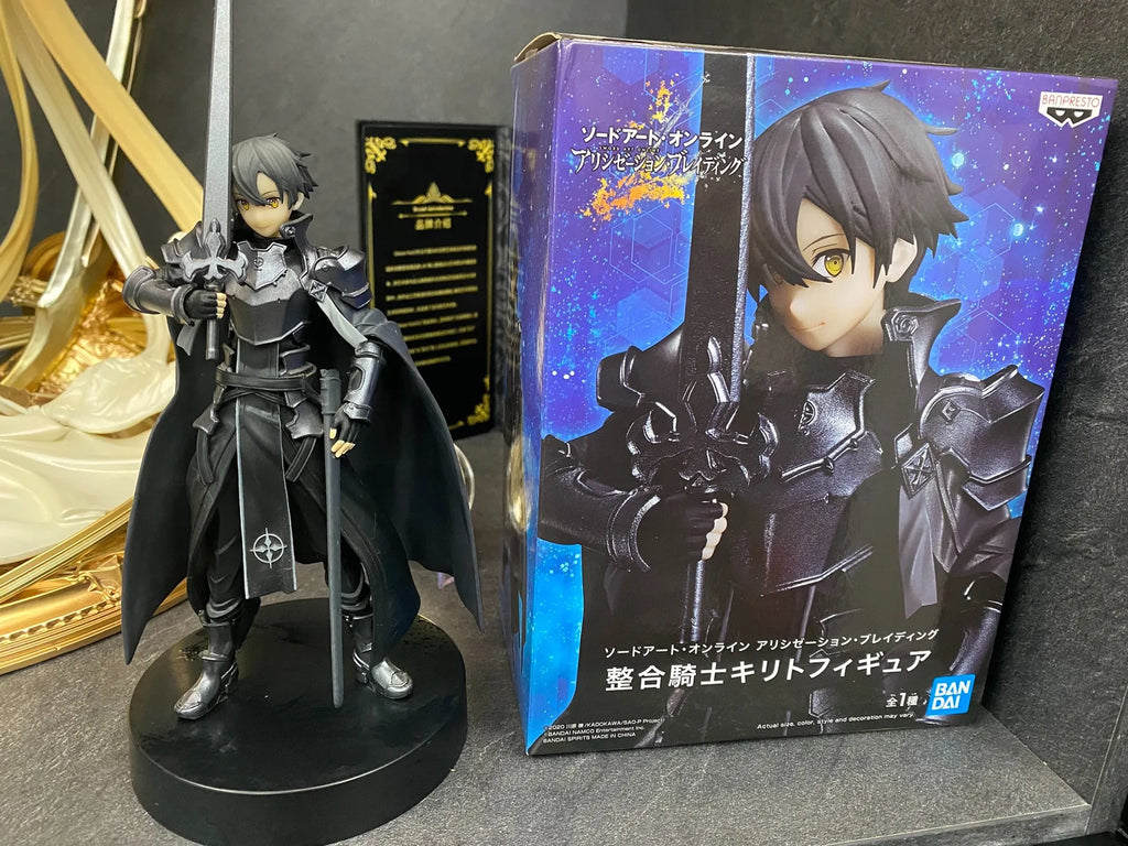 Instock Bandai Banpresto Prize Figure Sword Art Online Blind Box Kirito (Kazuto Kirigaya) & Asuna (Asuna Yuuki) Models