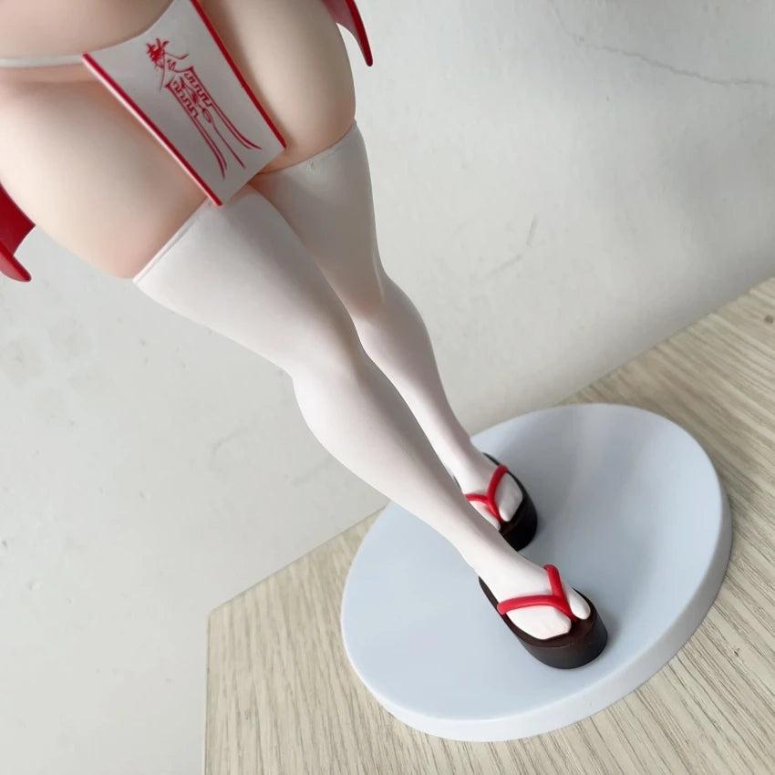 27CM Fat Witch Nun Shrine Maiden of Paradise Girl Hard figure PVC Anime Action Toy Game Statue Adult Collection Model Doll Gift