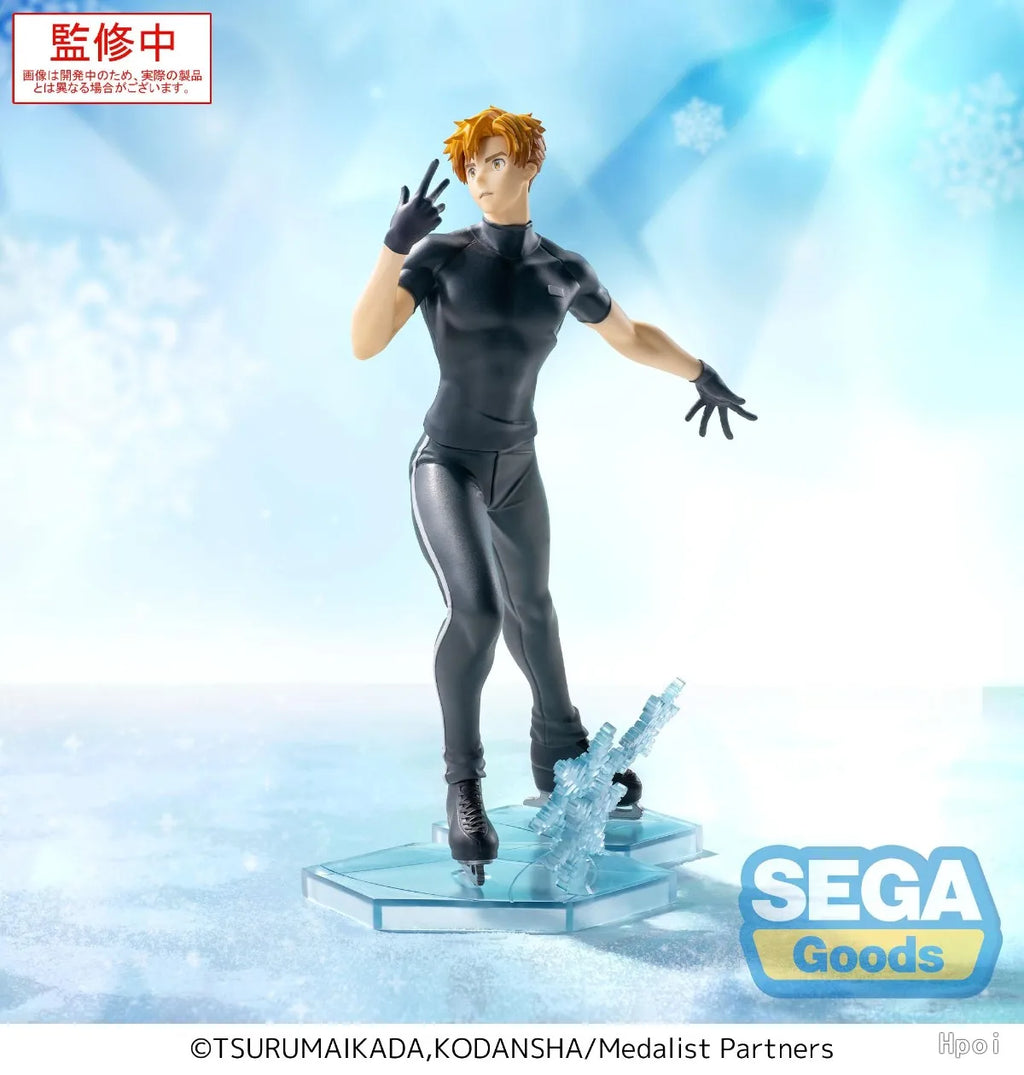 In Stock SEGA Luminasta Akeuraji Tsukasa Desktop Cute Doll Anime Action Figure Toy Gift Model Collection