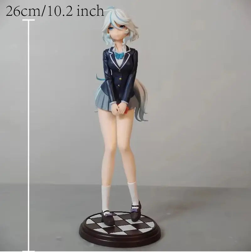 In Stock 26cm Anime Furina Figures Pvc Statue Collection Model Desktop Ornament Room Desk Decoration For Anime Collectors Gift
