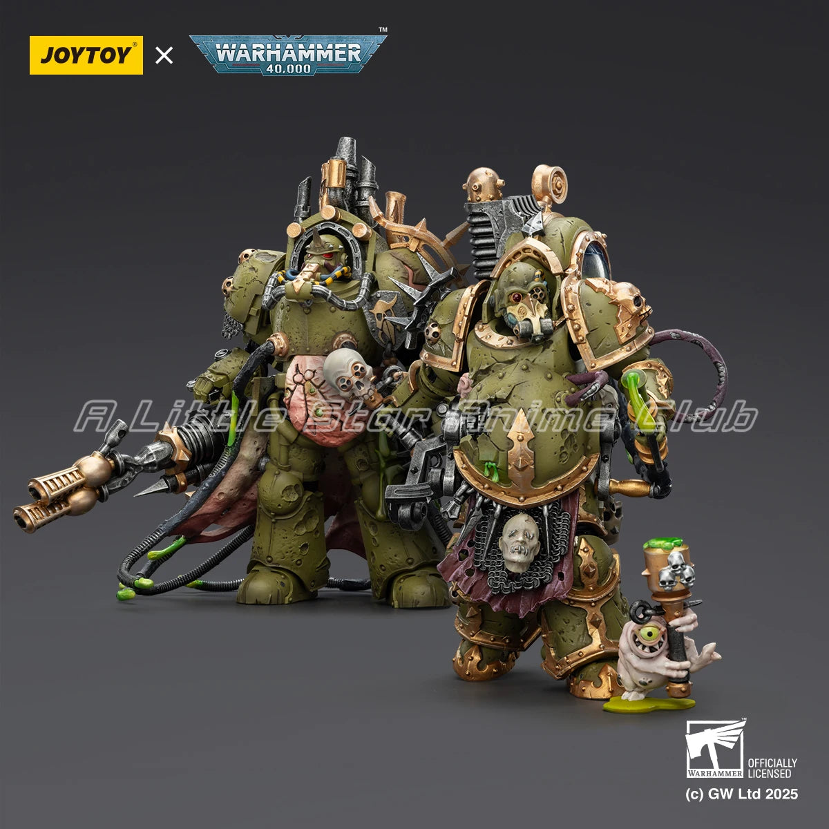 Original JOYTOY 1/18 Action Figure Warhammer 40000 Death Guard Collection