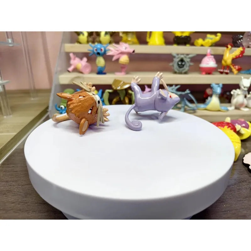 Pokemon Figure Raticate Rattatac Rattikarl Rattata Doll Ornament Accessories Children Toy
