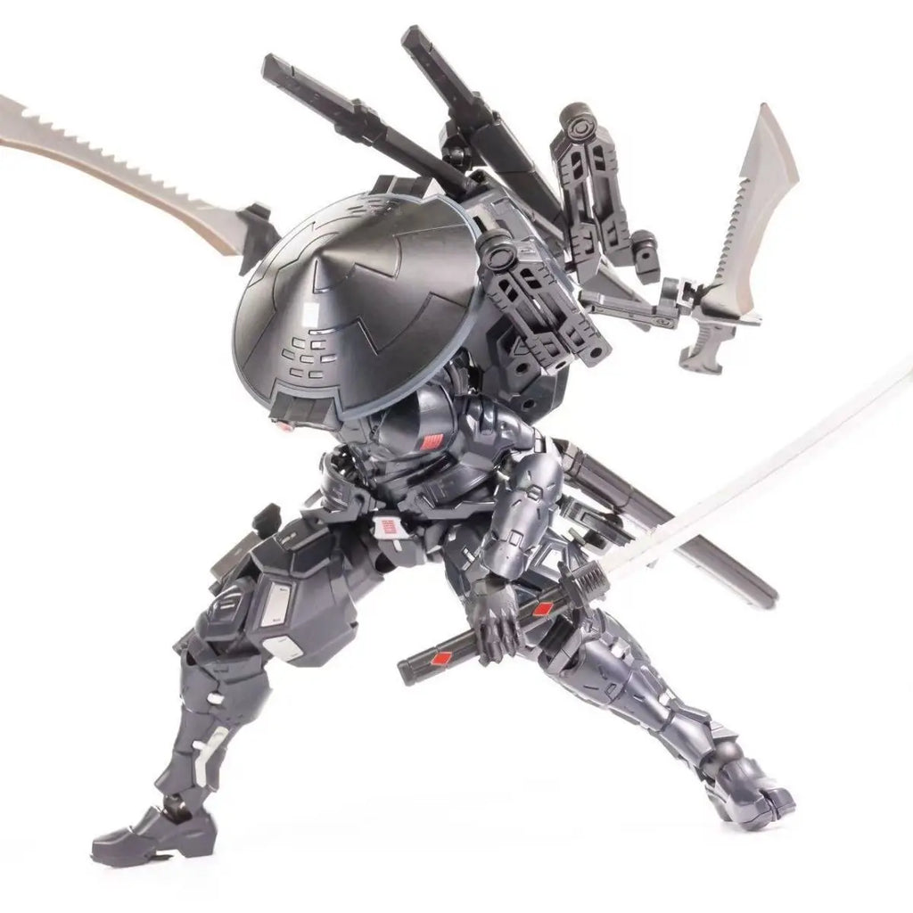 New G I Joe The Rise Of Cobra Dark Sky First Strike Snake Eyes Sc001 Action Figure Gk Movable Joint Doll Model Garage Kit Toys