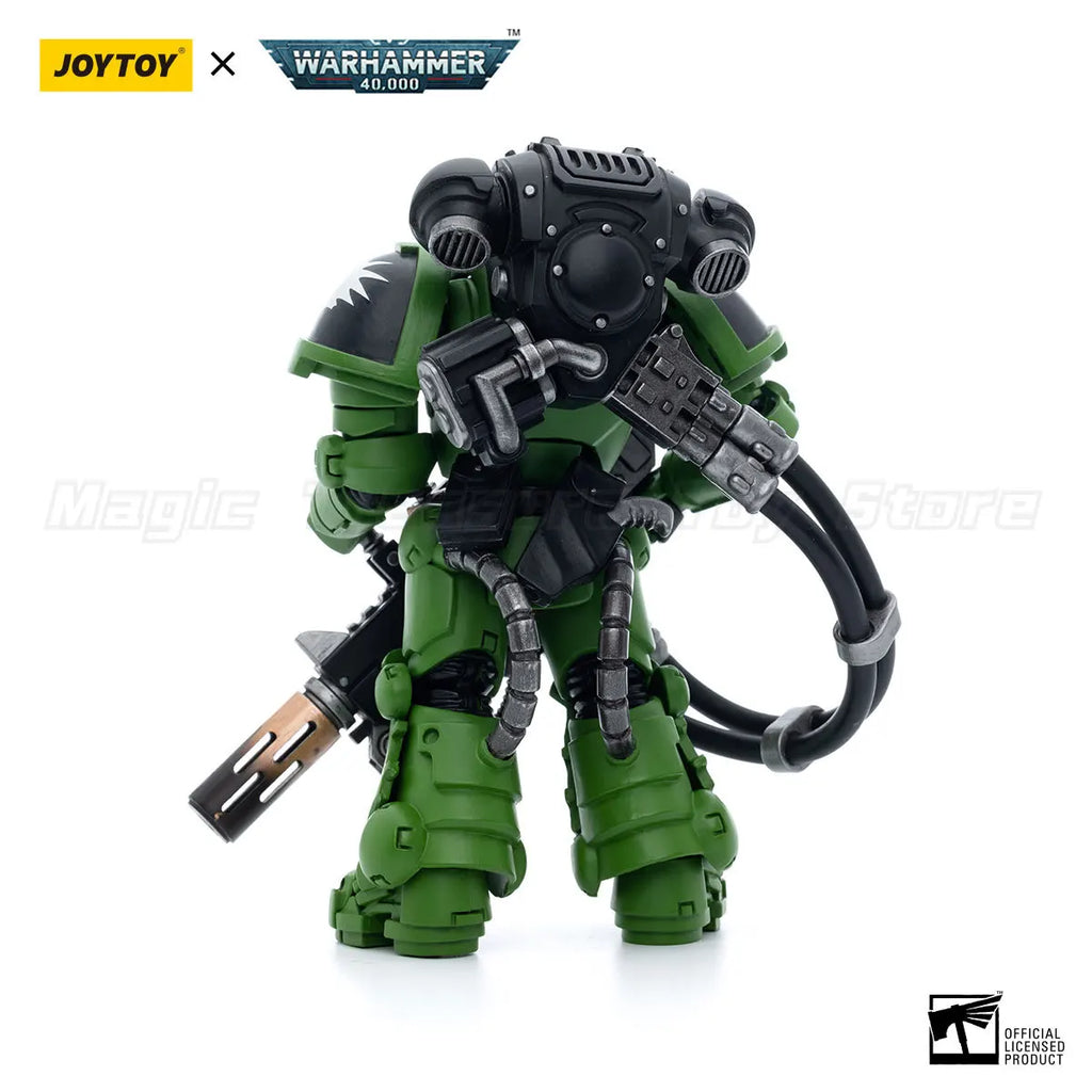 【In Stock】JOYTOY Warhammer 40K 1/18 Action Figure Salamanders Eradicators Sergeant Bragar Figure Toys Gifts