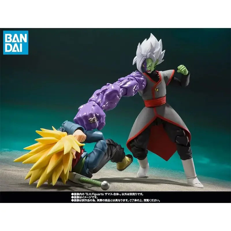 Original Bandai S.H.Figuarts Zamasu Dragon Ball In Stock Anime Action Collection Figures Model Toys