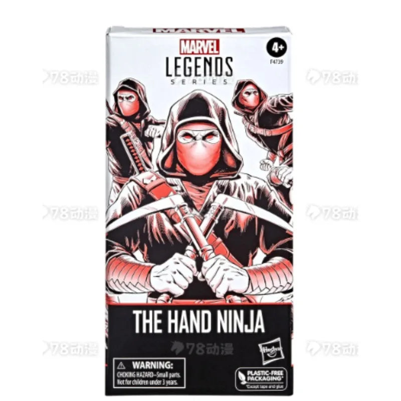 Original Hasbro Marvel Legends Series Hand Ninja Trooper Pack Anime Figure Toy Collection Gift