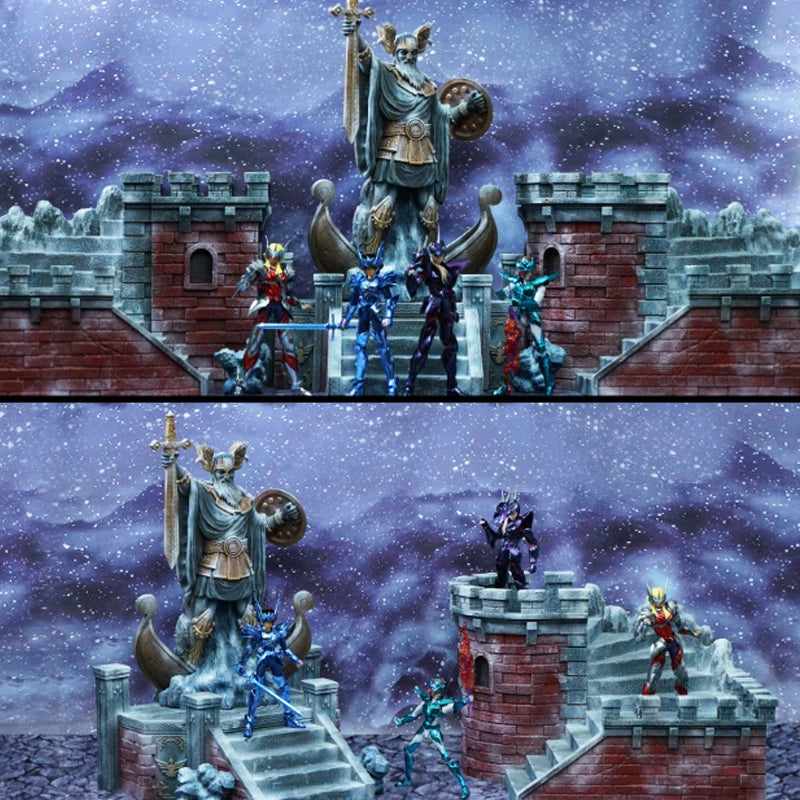 JacksDo Saint Seiya Myth Cloth EX Odin/Oden Asgard/God Warrior 40cm/15.75 inch Decoration Diorama Scene Statue Resin In Stock