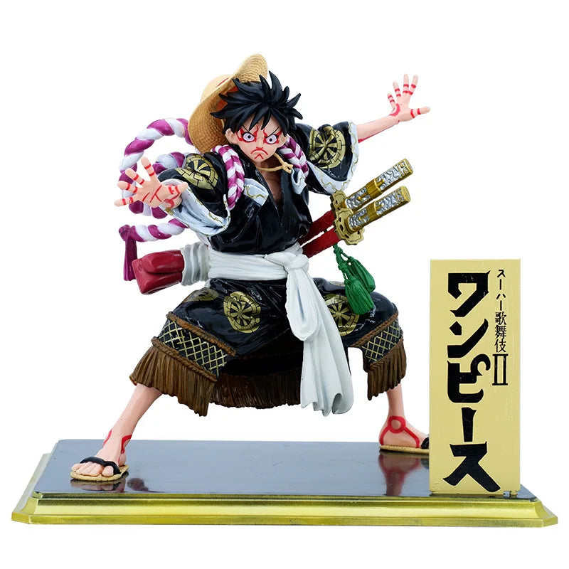 One Piece GK Anime Figur Modell Gear 4 Monkey D Luffy Actionfigur 24 cm Höhe Statue Sammlung Spielzeugpuppe Figma