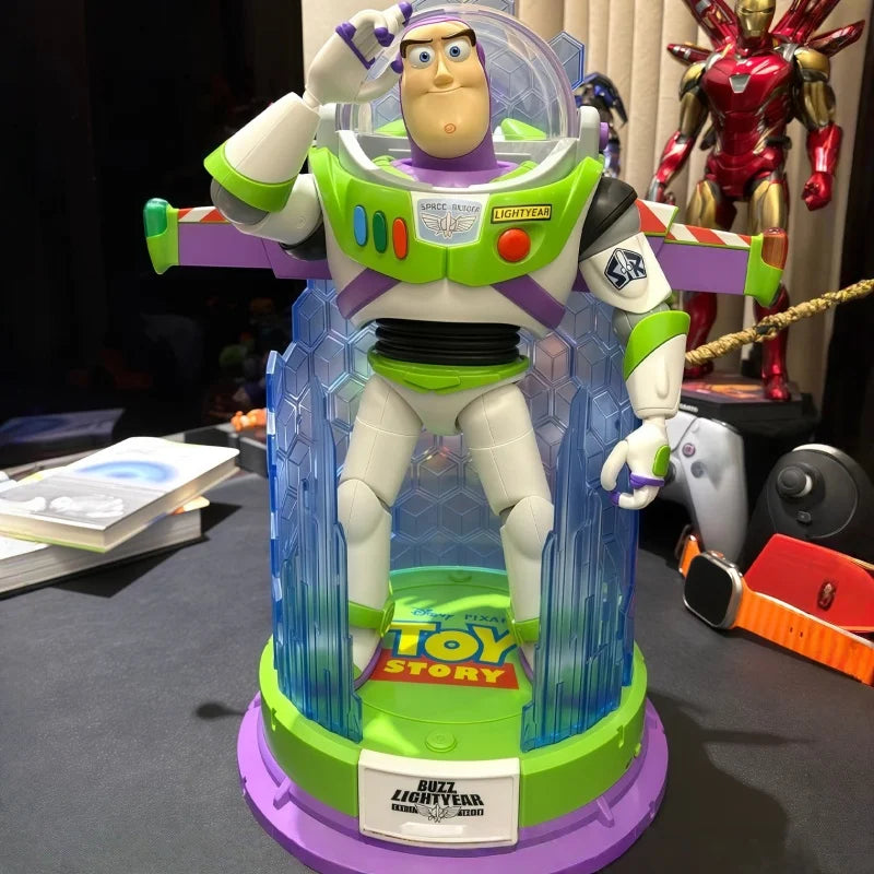 In Stock Disney Toy Story Buzz Lightyear Action Figure 17 Joints Movable Collectible Assembled Model Toys Ornament Fans Gifts