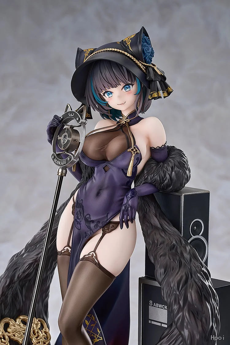 In Stock GSC Azur Lane HMS Cheshire Musical CaitSith 1/7 Toys Collection Animation Figures