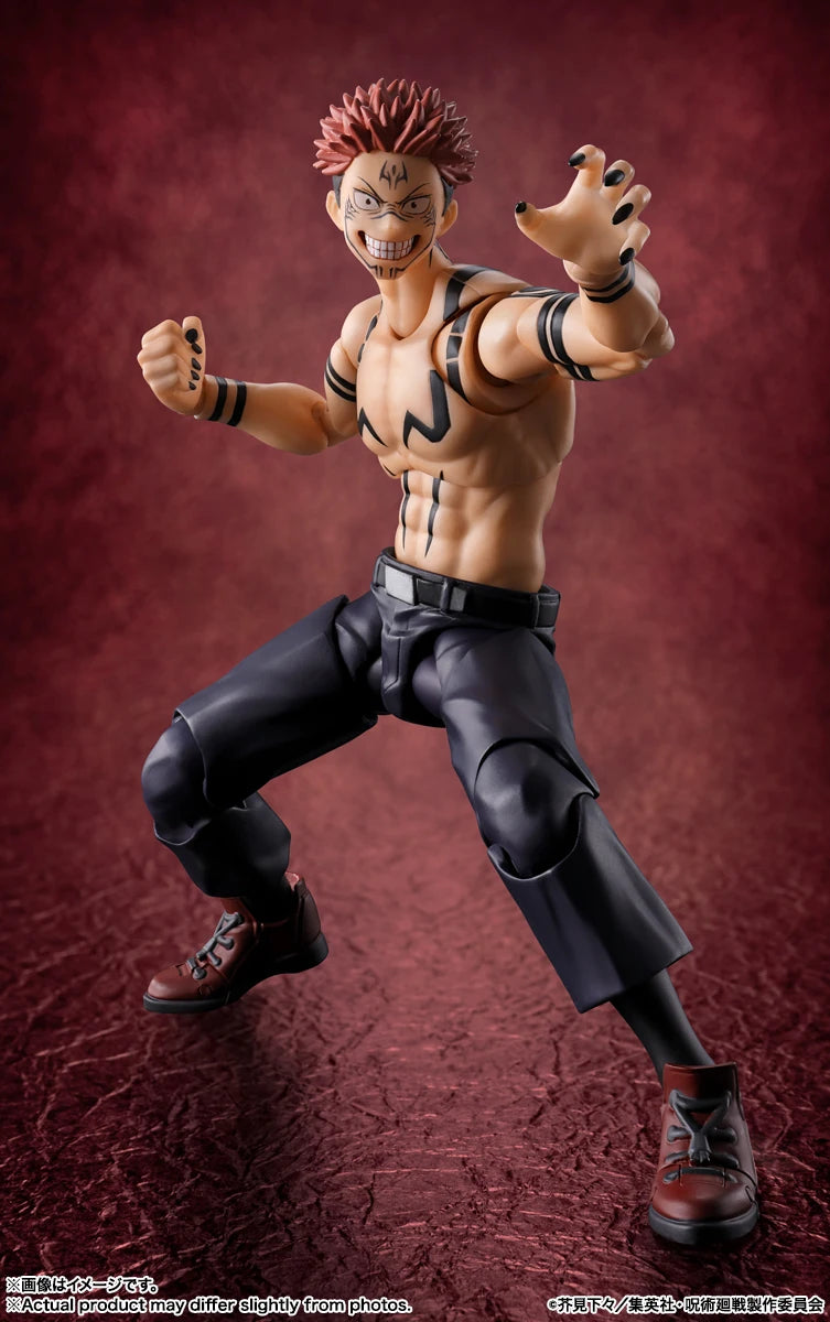 In Stock Original BANDAI Jujutsu Kaisen Ryomen Sukuna PVC Model Toys statue Garage Kit holiday gifts Megahouse Ornaments