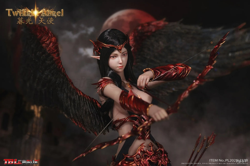 【MT】Original TBLeague PL2025-233B Twilight Angel Black Style 1/6 Action Figure Toy Collection Model Ornament