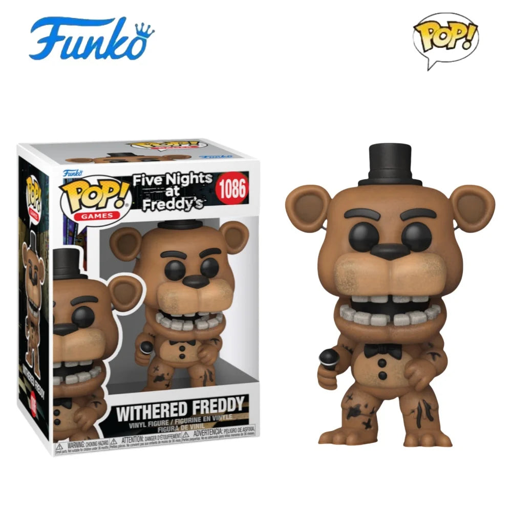 Funko Pop Five Nights at Freddy's Series Mangle Action Figure Withered Bonnie Freddy Model Original Limited Edition Toy Gifts