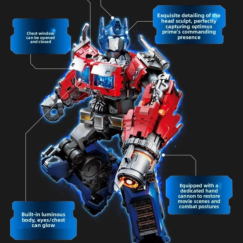 In Stock Blokees Transformers Optimus Prime EX Building Blocks Model Toy Anime Action Figure Gifts Collection