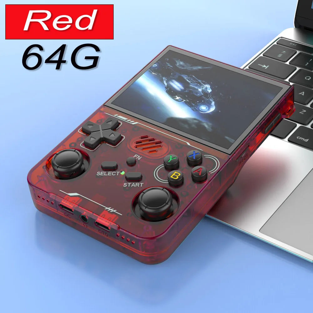 R36S MAX with WIFI R36XX Handheld Game ConsoleConnectivity, 3.5-inch Screen, Built-in 15000+ Games, A Great Gift