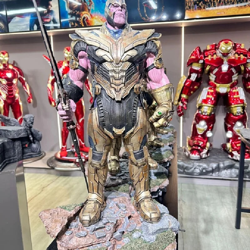 Avengers Gk Standing Thanos Resin Statue Figure Desktop Ornament Art Collectible